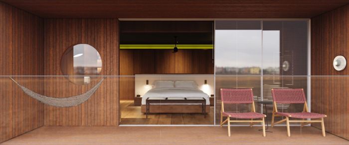 Accommodation on RV Brasilian Dream